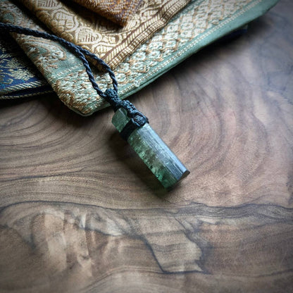 Verdeliet kristal (Groene Toermalijn)