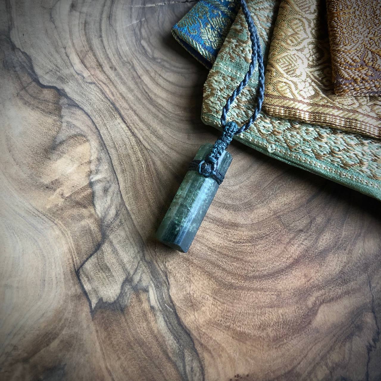 Verdeliet kristal (Groene Toermalijn)