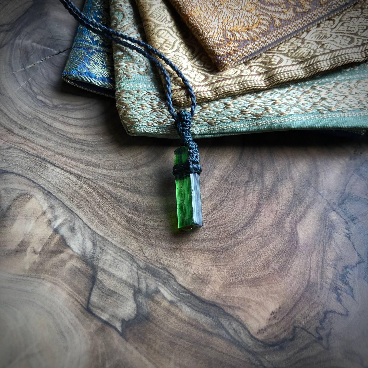 Verdeliet kristal (Groene Toermalijn)