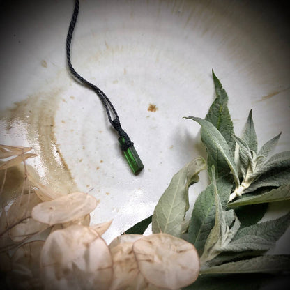 Verdeliet kristal (Groene Toermalijn)